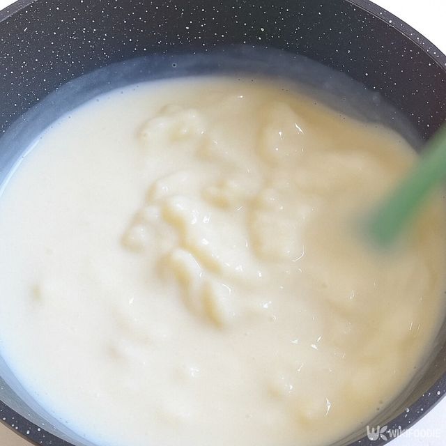 우유떡 만드는 방법. / 위키푸디