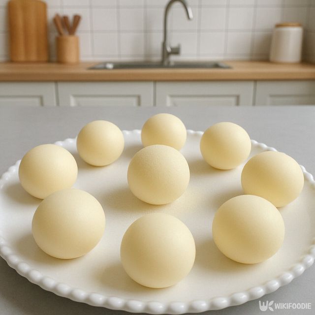 우유떡 자료사진. / 위키푸디