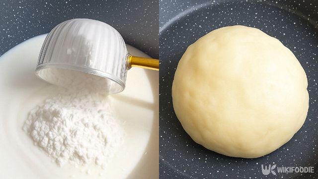 우유떡 자료사진. / 위키푸디