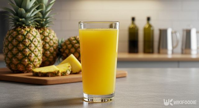 파인애플주스 자료사진. / 위키푸디