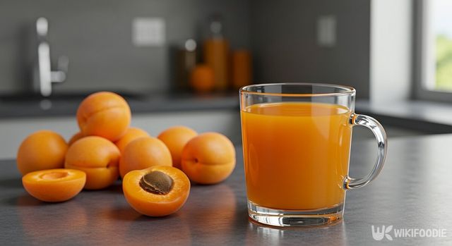 살구주스 자료사진. / 위키푸디
