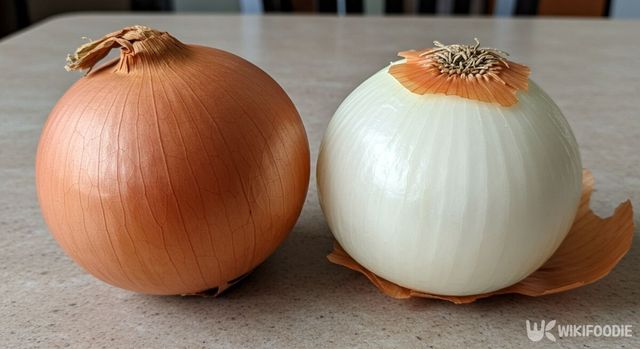 신선한 양파 자료 사진. / 위키푸디