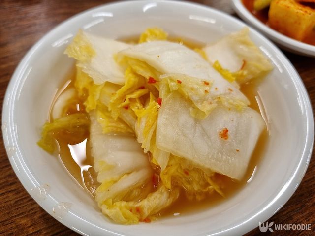 부벽루 물김치 자료사진. / 위키푸디