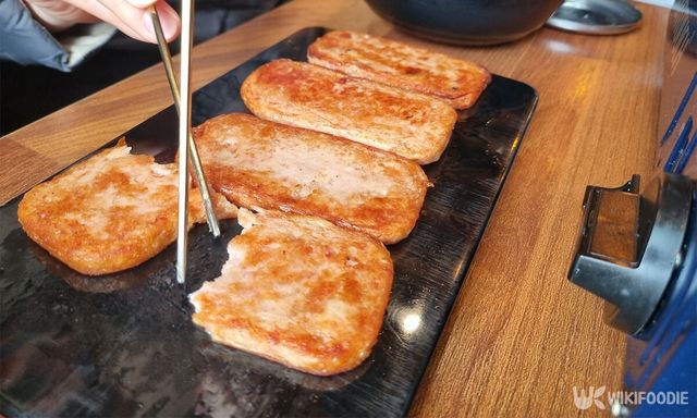 스팸 요리 자료사진. / 위키푸디