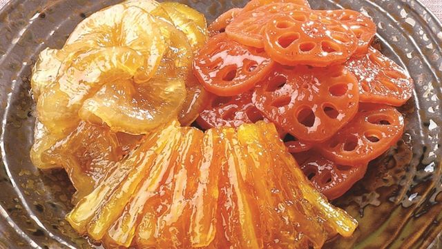 무, 도라지, 연근 정과 자료사진. / 농촌진흥청