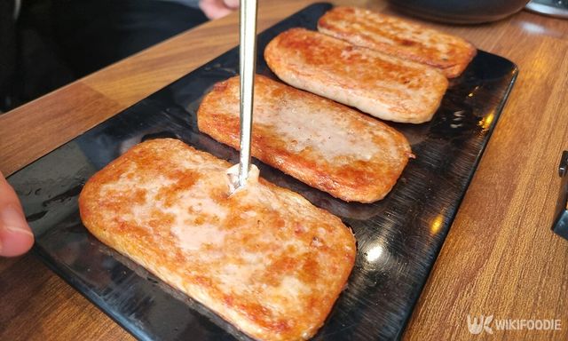 스팸 요리 자료사진. / 위키푸디