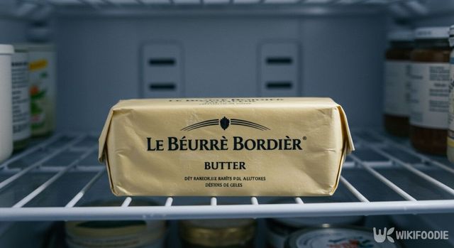 보르디에 버터를 냉장고에 보관한 모습. / 위키푸디