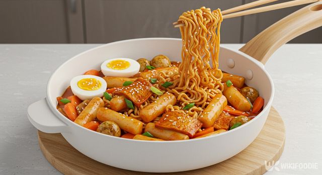 윤현숙 곤약 떡볶이 이해를 돕기 위한 연출 사진. / 위키푸디