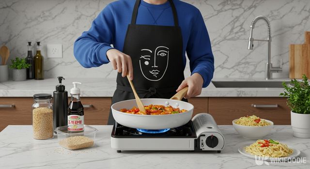 윤현숙 곤약 떡볶이 이해를 돕기 위한 연출 사진. / 위키푸디