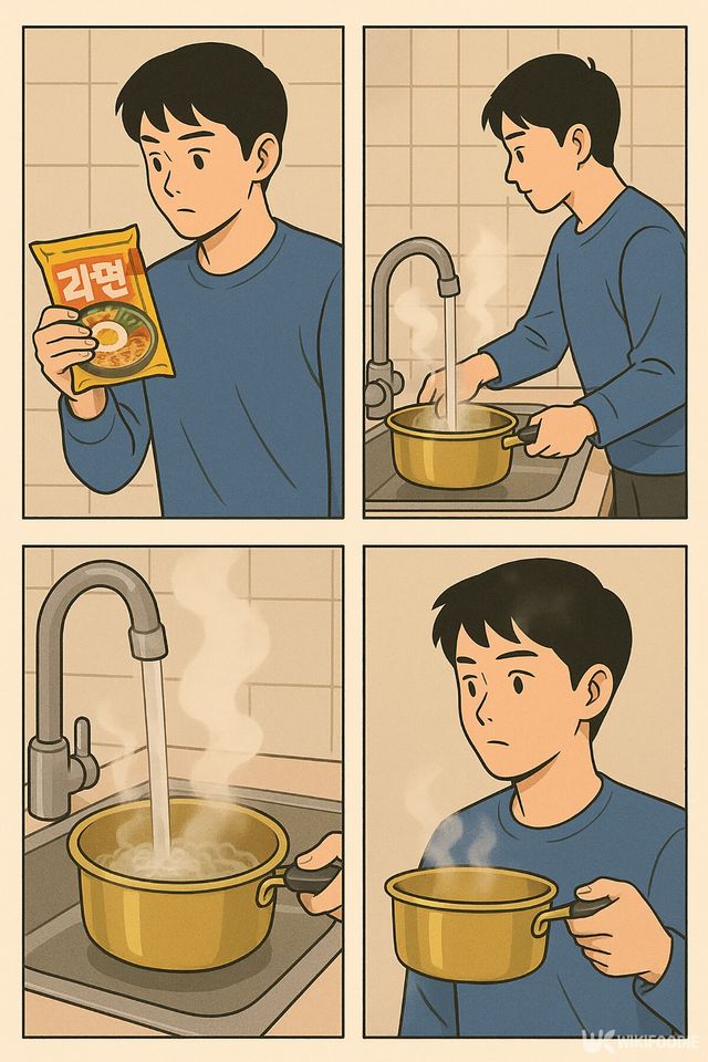 위키푸디 네컷만화.