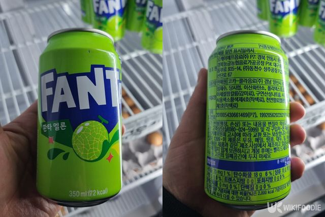 환타 멜론맛 자료사진. / 위키푸디