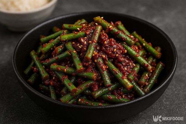 마늘쫑무침 자료사진. / 위키푸디