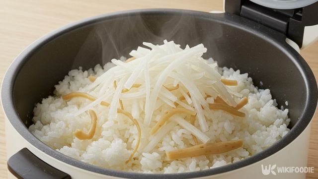 도라지 무밥 자료사진. / 위키푸디