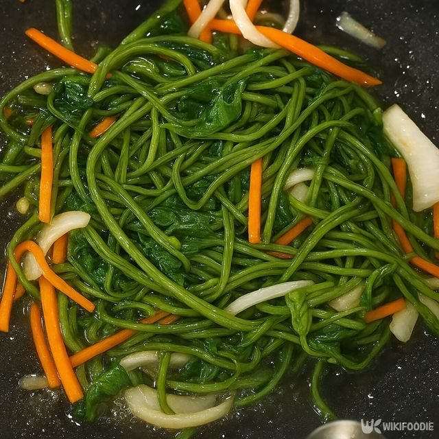 사위질빵 나물무침 요리 자료사진. 기사 이해를 돕기 위해 AI로 제작된 이미지 입니다. / 위키푸디