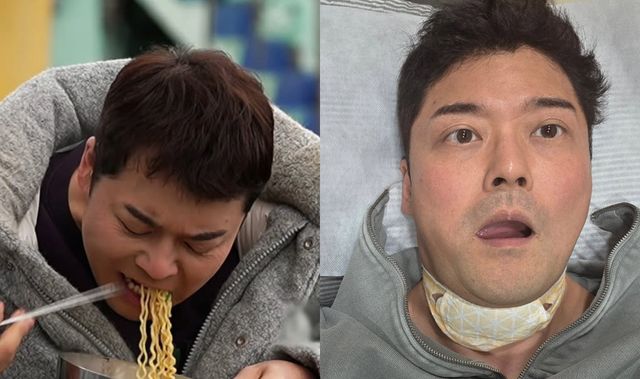 방송인 전현무가 1일 후두염에 걸린 사실을 전했다. / 전현무 인스타그램