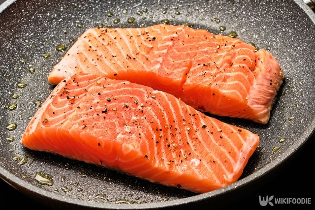 연어를 굽고 있는 모습. / Jan_Mach-shutterstock.com