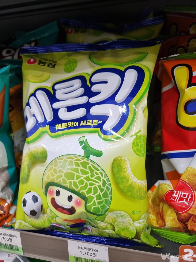 새롭게 출시된 메론킥. / 위키푸디