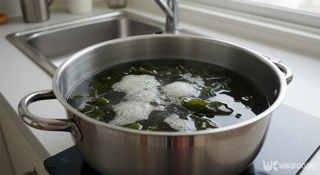 미역 불리기 자료사진. / 위키푸디