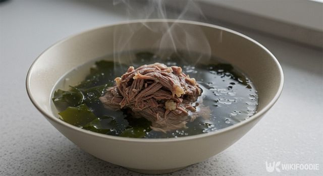 미역국 자료사진. / 위키푸디