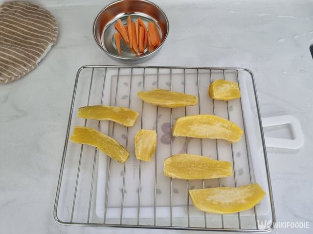 자른 고구마. / 위키푸디