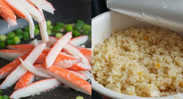 게살볶음밥 자료사진. / 위키푸디