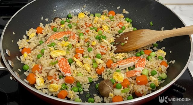 게살볶음밥 자료사진. / 위키푸디