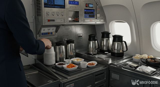 비행기 커피 자료사진. / 위키푸디