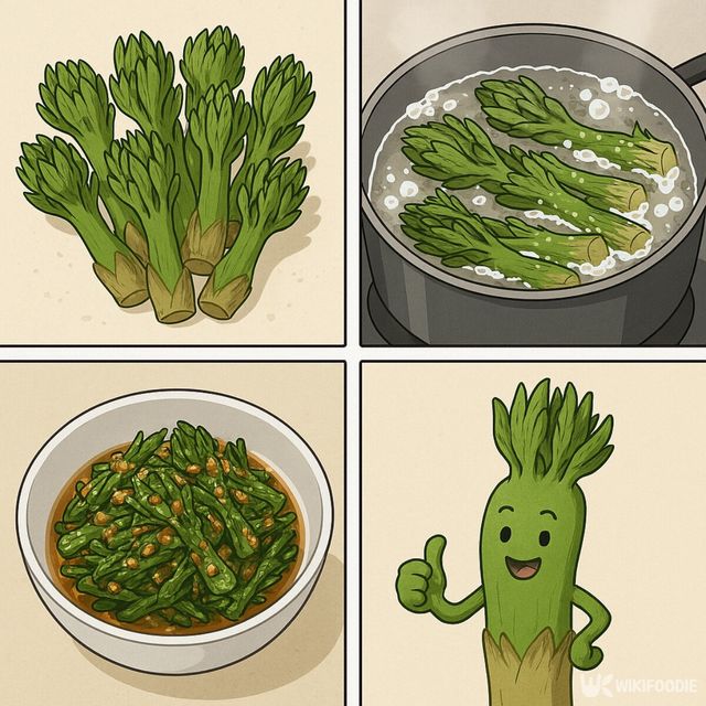 두릅 네컷만화 / 위키푸디