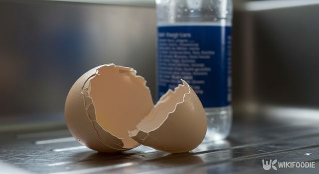 달걀 껍질 찌든 때 제거 활용 자료사진. / 위키푸디