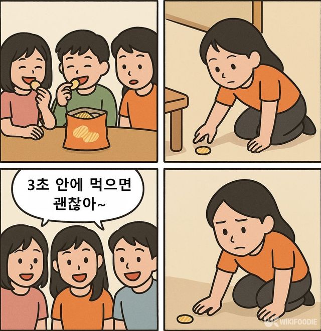 위키푸디 4컷 만화.