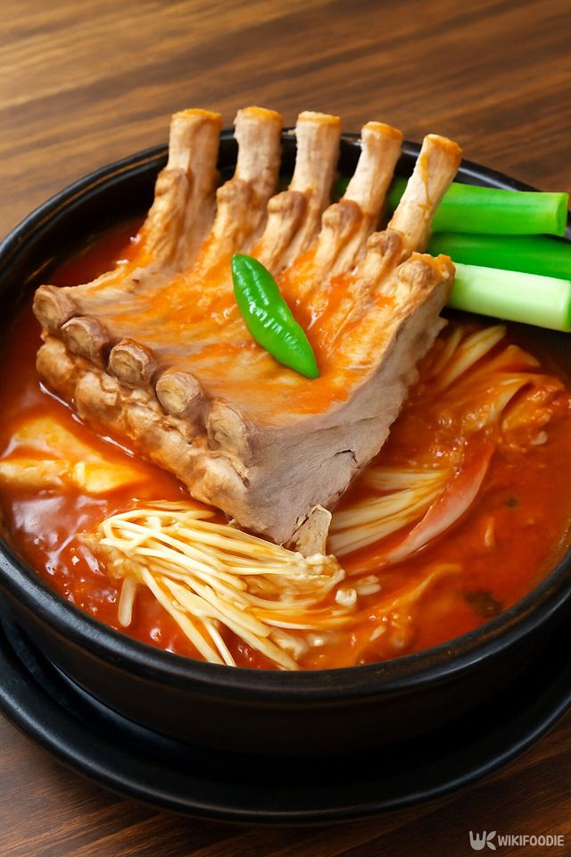 화담숲 맛집 곤지암웅골 메뉴를 재연한 모습. / 위키푸디