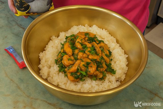 멍게비빔밥 만드는 과정. / 위키푸디