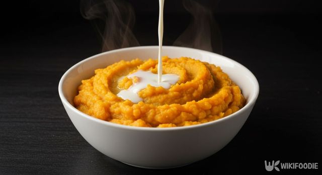 고구마무스를 만드는 모습. / 위키푸디