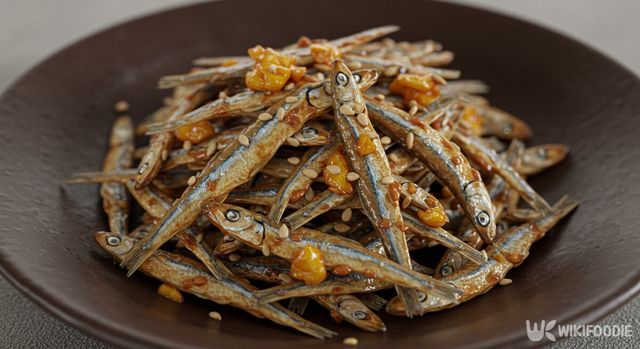 멸치무침 자료사진. / 위키푸디