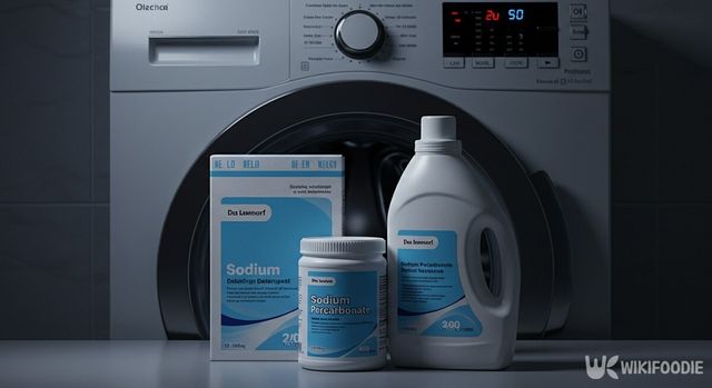 과탄산소다와 세제. / 위키푸디