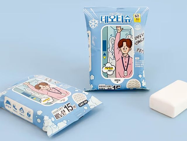 쿨링 퍼퓸 데오 티슈. / 다이소몰