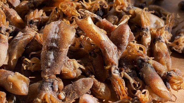 말린 꼴뚜기. / sungsu han-shutterstock.com