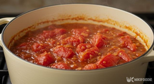 토마토가 충분히 익은 모습. / 위키푸디