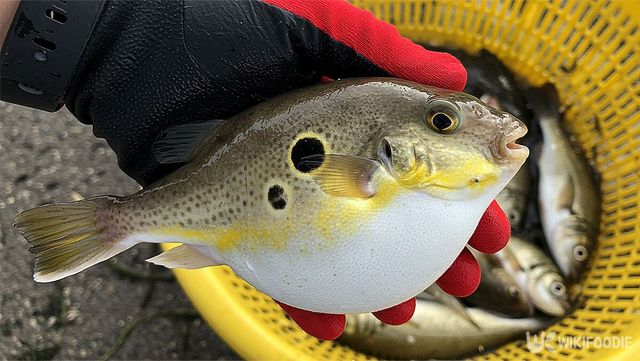 참복과에 속하는 황복의 모습. / 위키푸디