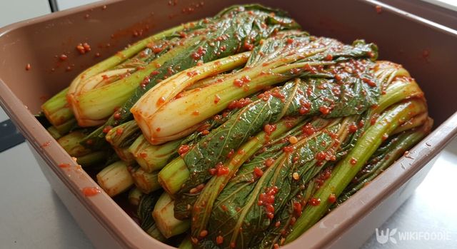 갓김치 자료사진. / 위키푸디