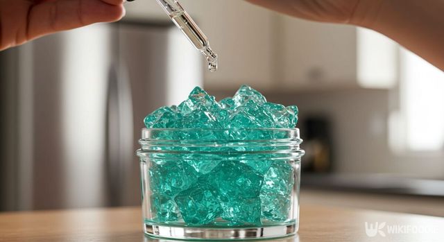 폴리머에 에센셜 오일을 떨어뜨리는 모습. / 위키푸디