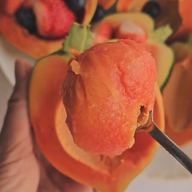 스위탄 파파야 먹는 법. / 스위탄 파파야 인스타그램