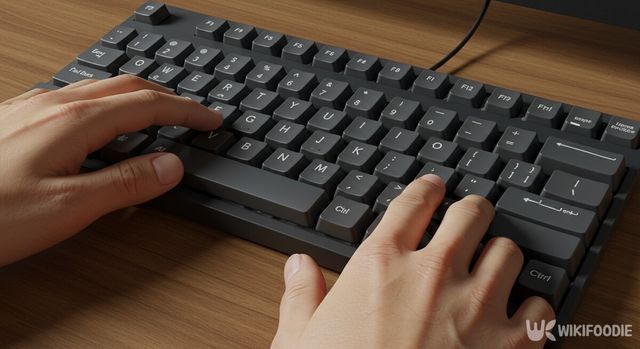 단축키 입력 자료사진. / 위키푸디