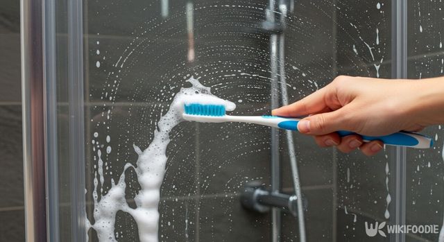 샤워부스 청소. / 위키푸디