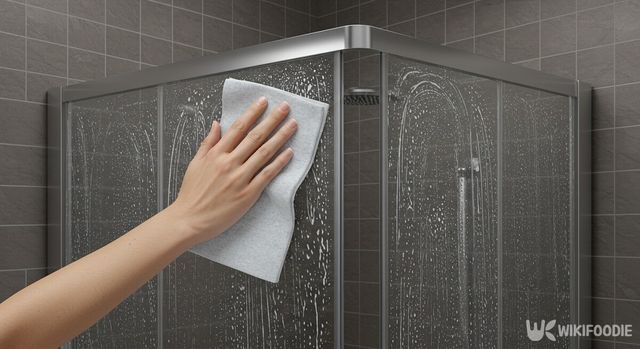 샤워부스 청소. / 위키푸디