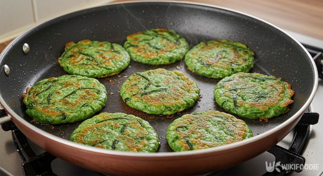 쑥떡(쑥인절미) 이해를 돕기 위한 자료사진. / 위키푸디