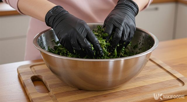 쑥떡(쑥인절미) 이해를 돕기 위한 자료사진. / 위키푸디