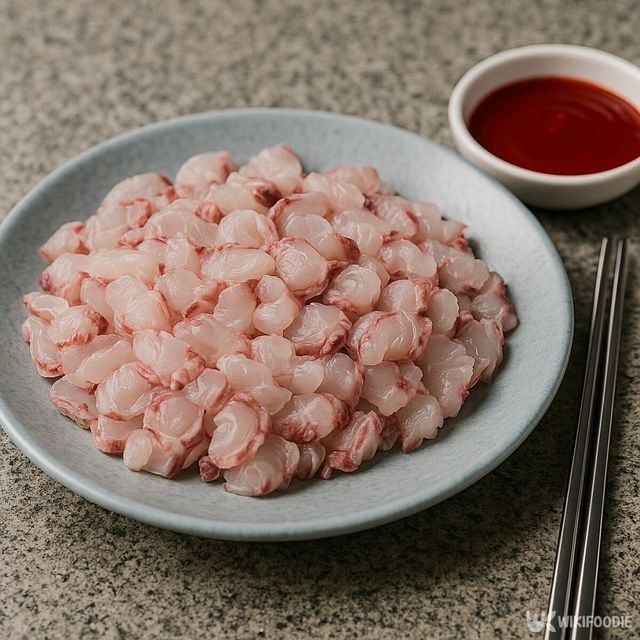 개상어회. / 위키푸디