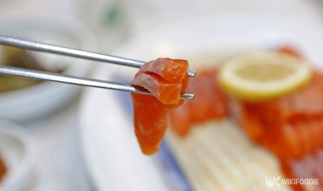 송어 회 자료 사진. / Stock for you-shutterstock