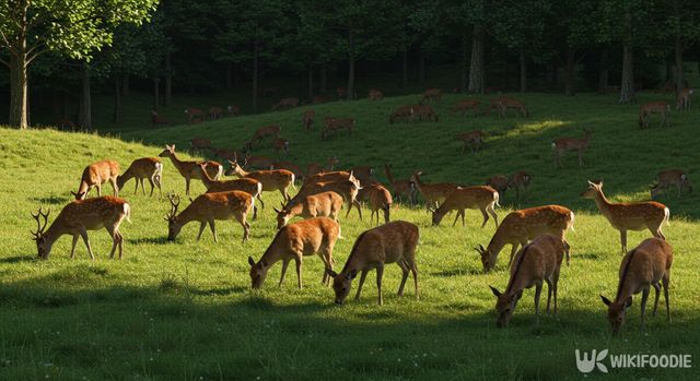 꽃사슴. / 위키푸디